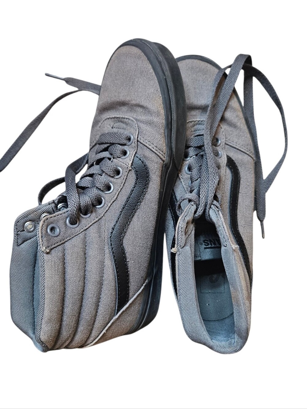 Vans | Grey Sk8- Hi Shoes | Size 7.5 Mens